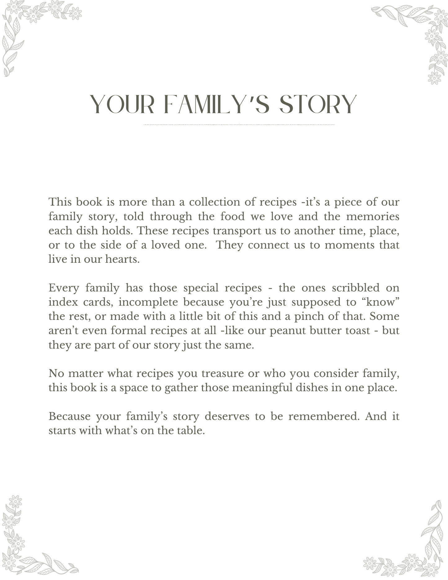 HANDWRITTEN & HOMEGROWN - A Family Cookbook Bundle
